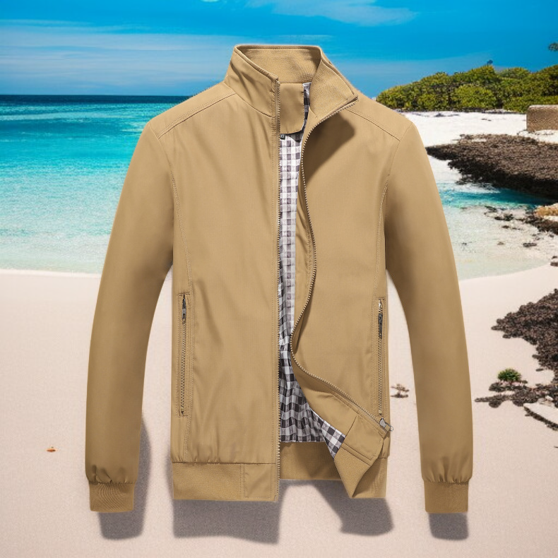 남성 비즈니스 코트 소매 부분 확대