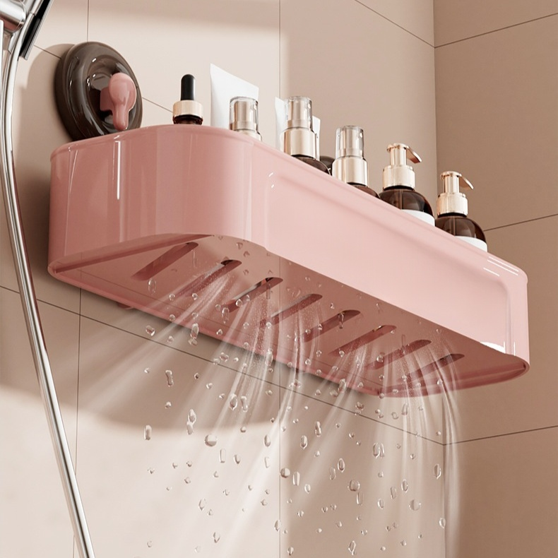  Estante de pared con ventosa, sin necesidad de taladrar