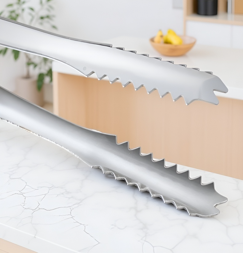 Tartós rozsdamentes acél jégfogó konyhai használatra