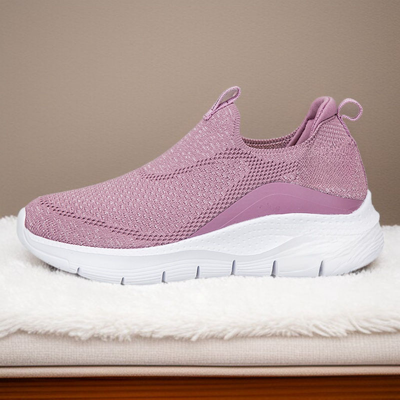 حذاء المشي الرجالي الخفيف بخامة شبكية، تصميم كسول، حذاء رياضي زوجي