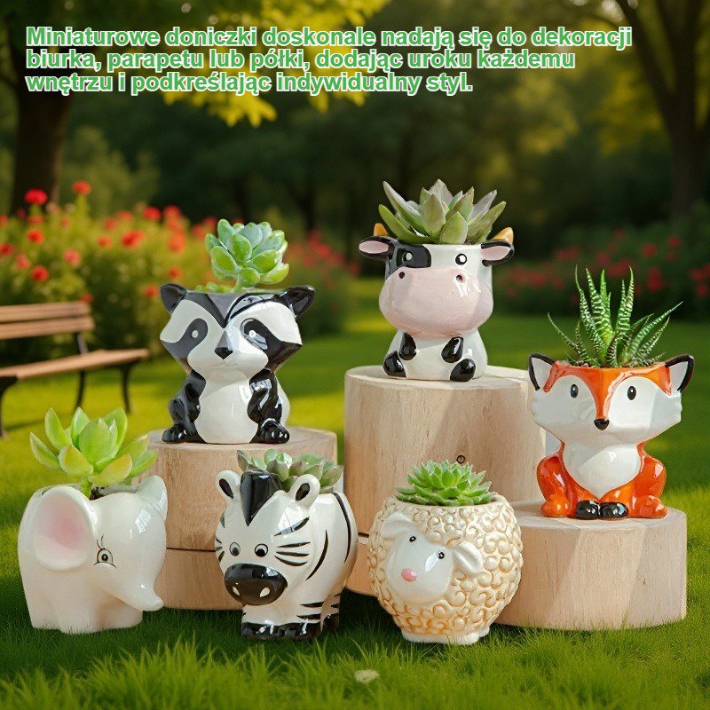 Miniaturowe doniczki