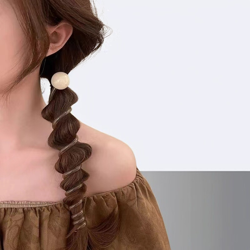 선물용으로 좋은 빈티지 구슬 머리끈