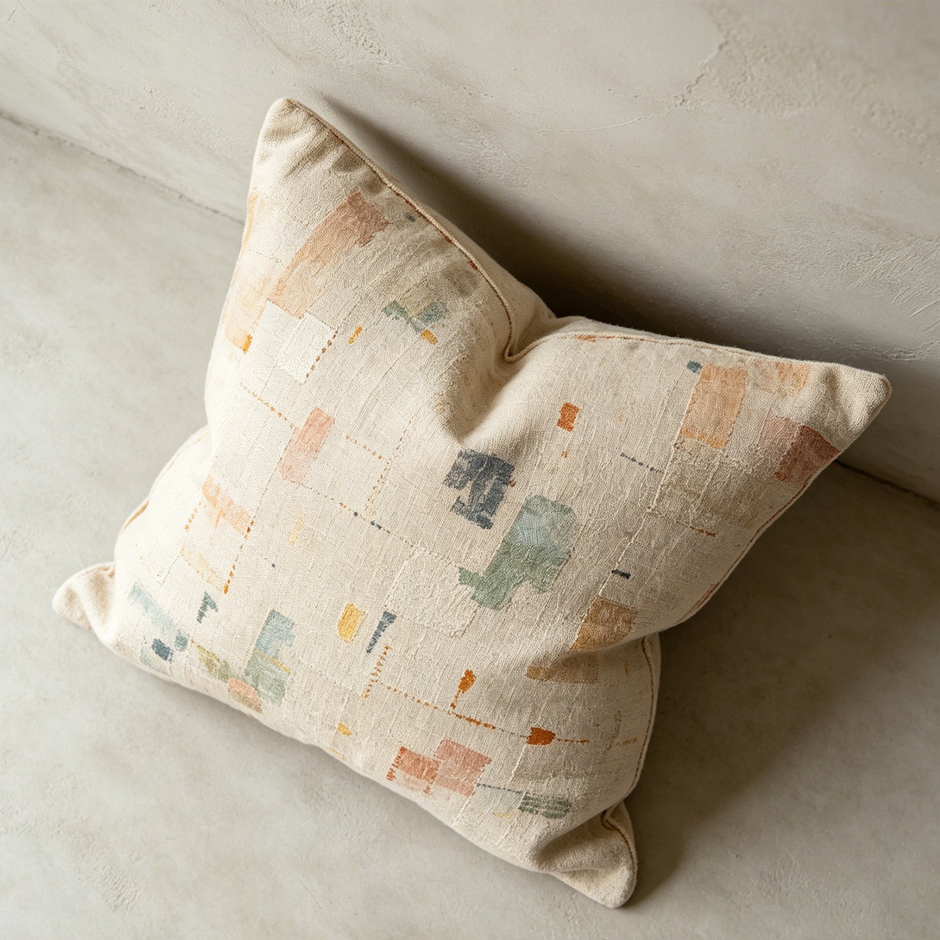 Lot de 2 coussins doux pour salon moderne