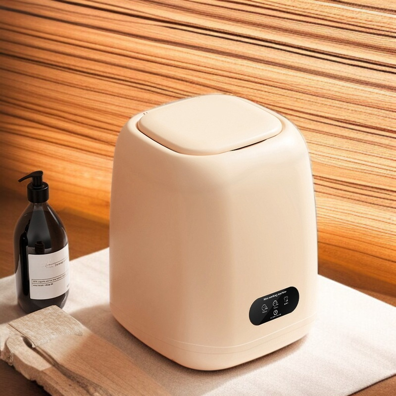 Mini Waschmaschine mit Trockner, speziell für Unterwäsche und Socken, All-in-One für Zuhause