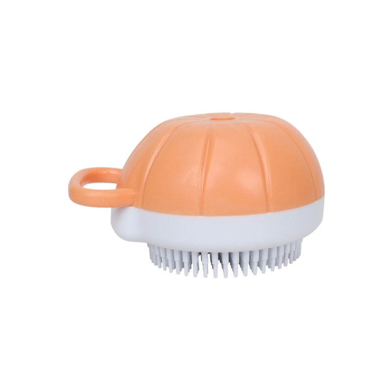Dog and cat massage brush cleaning
