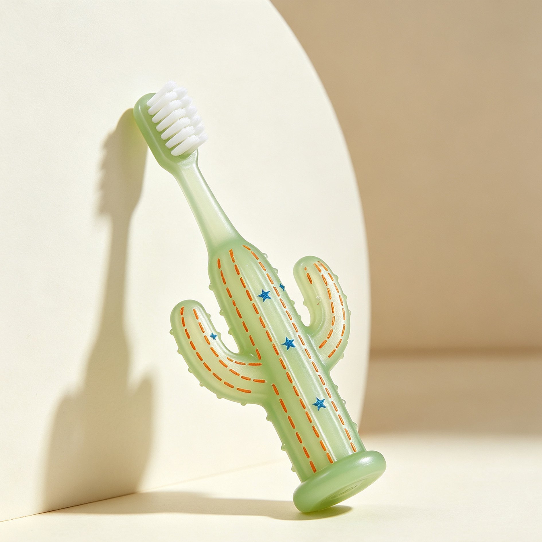 cactus-shaped toothbrush