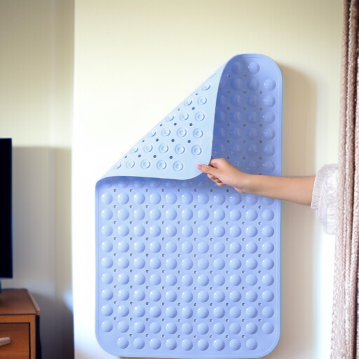 Tpe の浴槽の浴室のスリップ防止マット 専用フットレスト 吸盤シャワールームマット バスルームマット