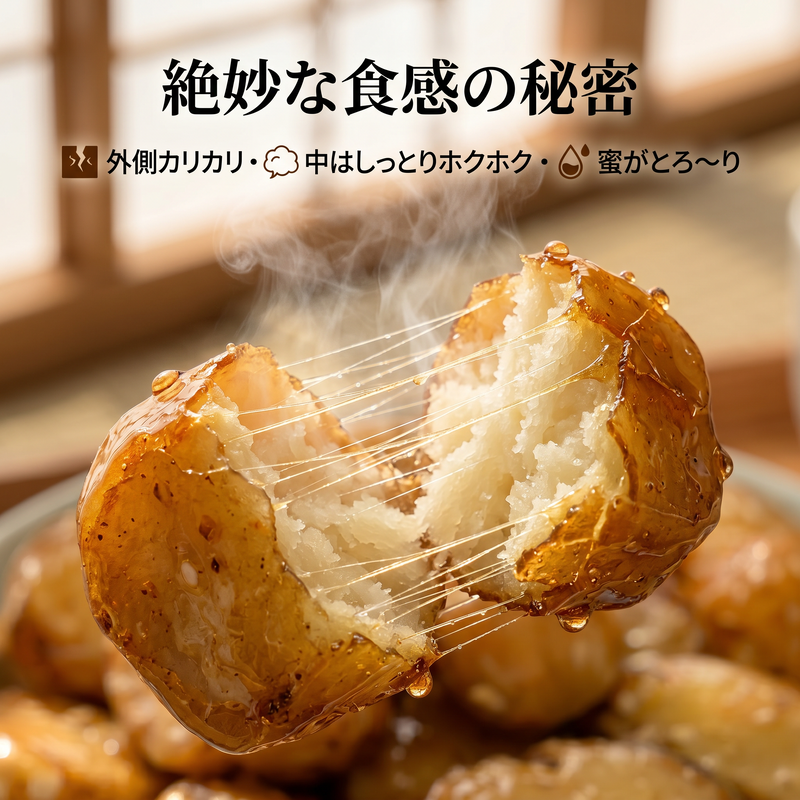 サクサク健康さつまいもスナック