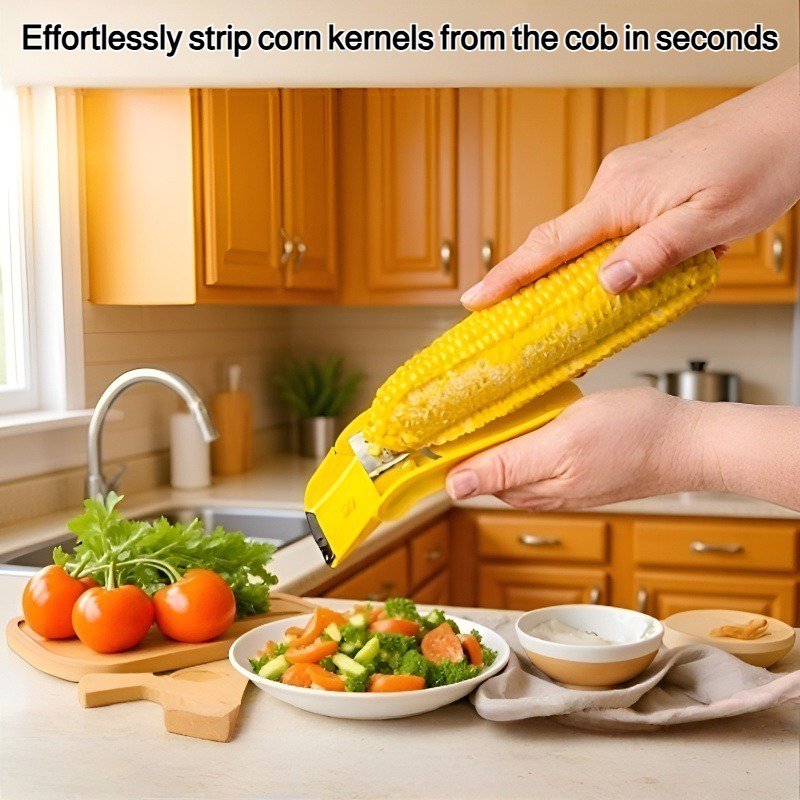 Corn cob peeler