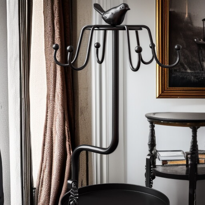 유럽풍 거실 철제 머그컵 진열대