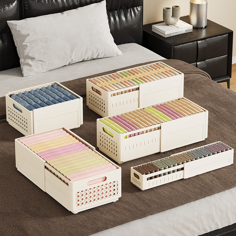 多機能ワードローブ収納ボックス