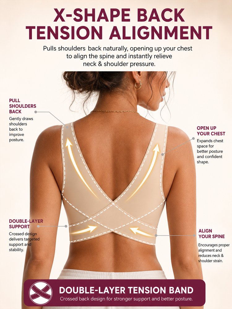 [Instant Posture Correction] Perfect Posture Wire-Free Bra