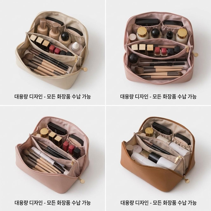 휴대용 패션 화장품 수납 여성 핸드백