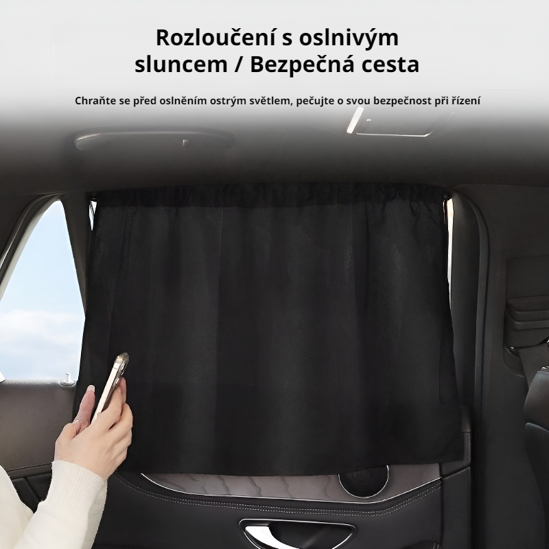 Sluneční clona do auta proti UV záření a horku