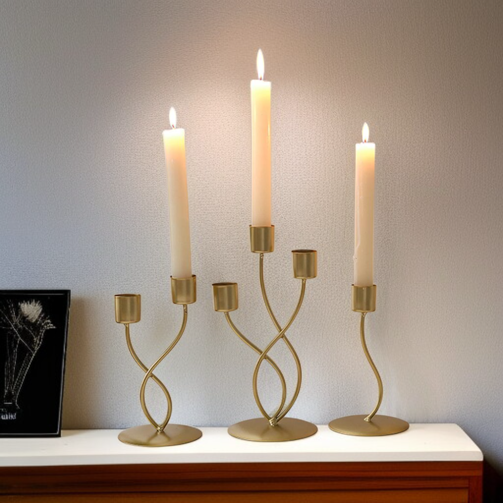 단철 촛대 장식품