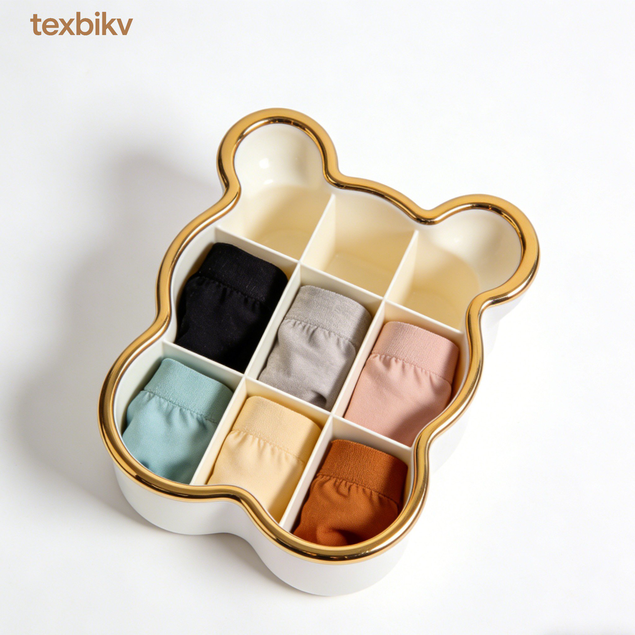 下着・靴下用収納ボックス（8個セット）