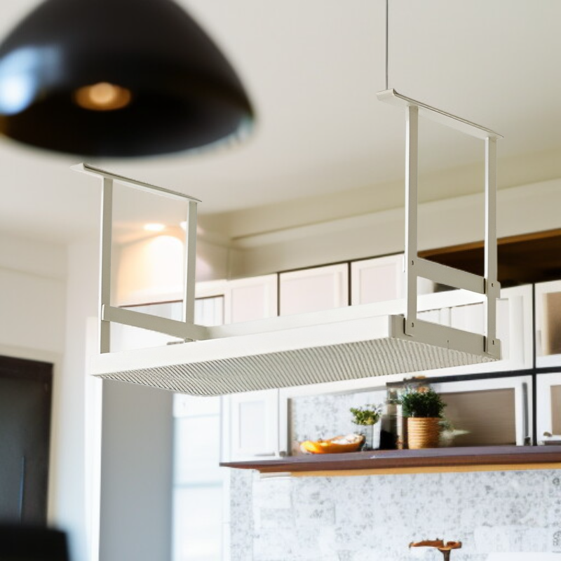 다기능 주방 탁상 레이어드 수납 선반 신축형 찬장 분리 선반 소스 수납 선반