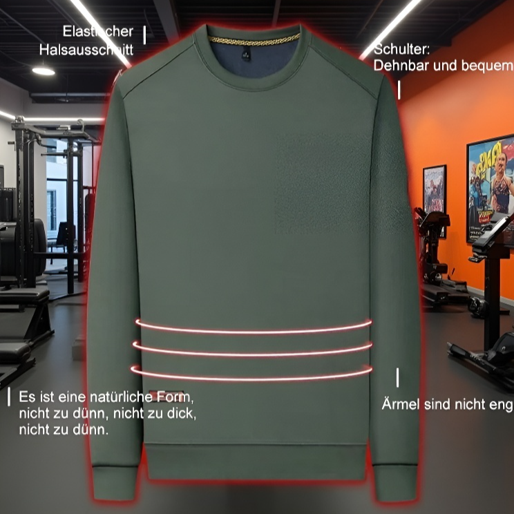 Modisches, verdicktes Sweatshirt