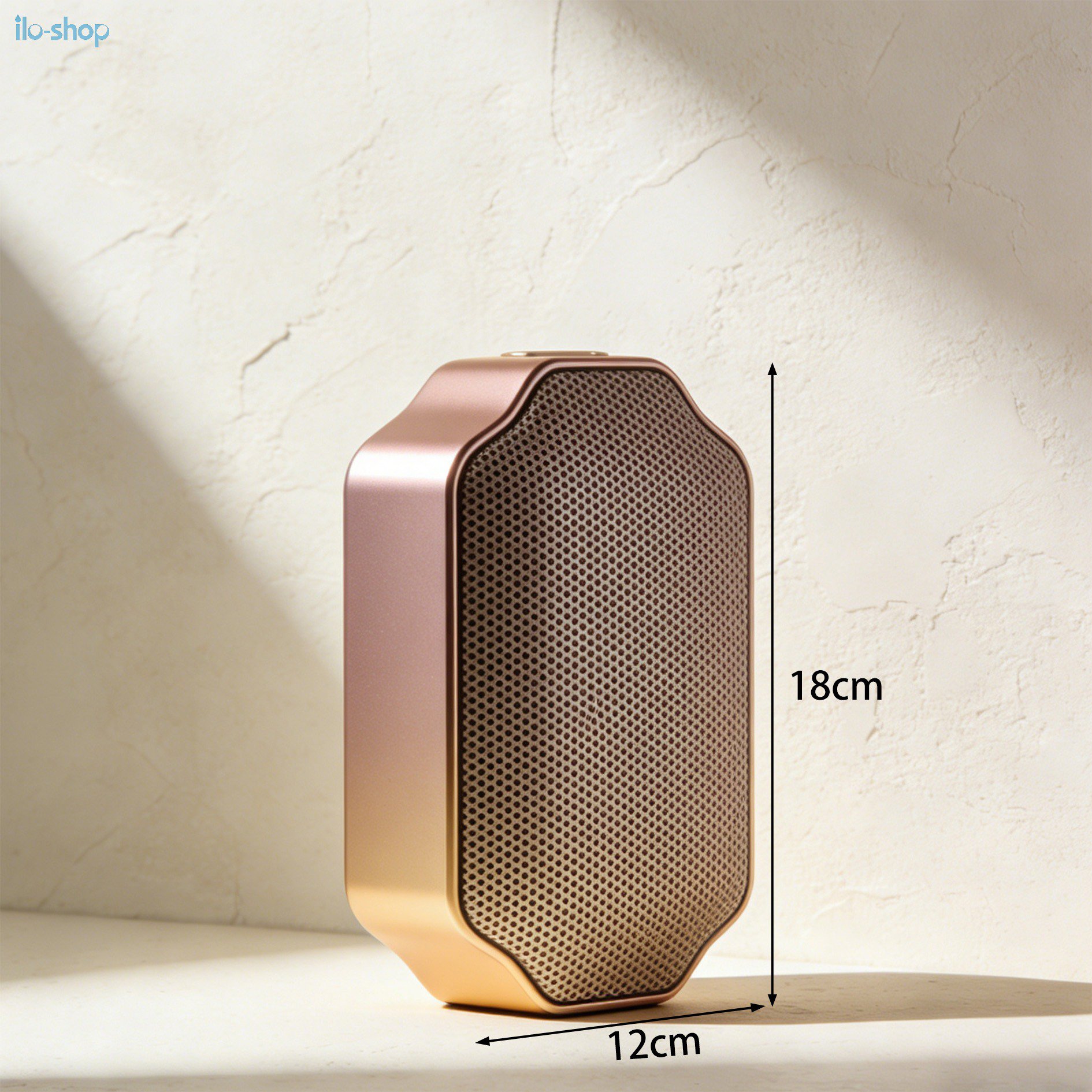 휴대용 불규칙 모양 블루투스 스피커 사용 모습