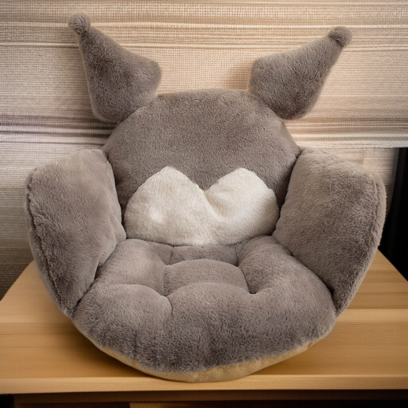 일체형 등받이 및 허리 지지대 시트 쿠션