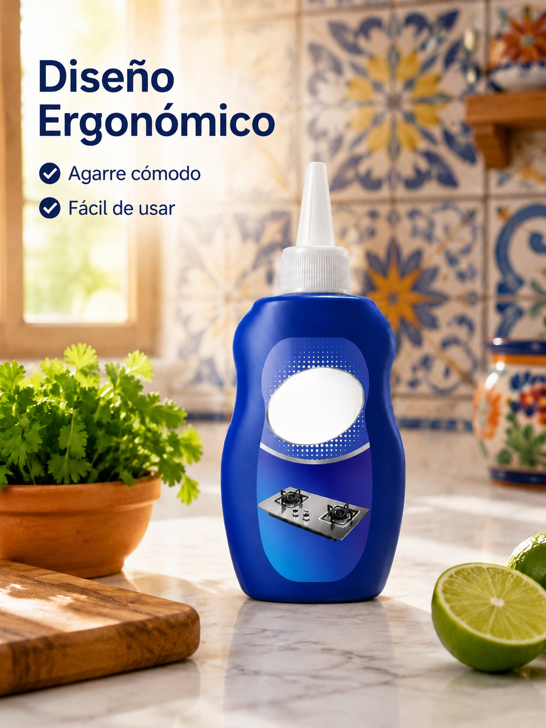 Limpiador antióxido para parrillas de gas
