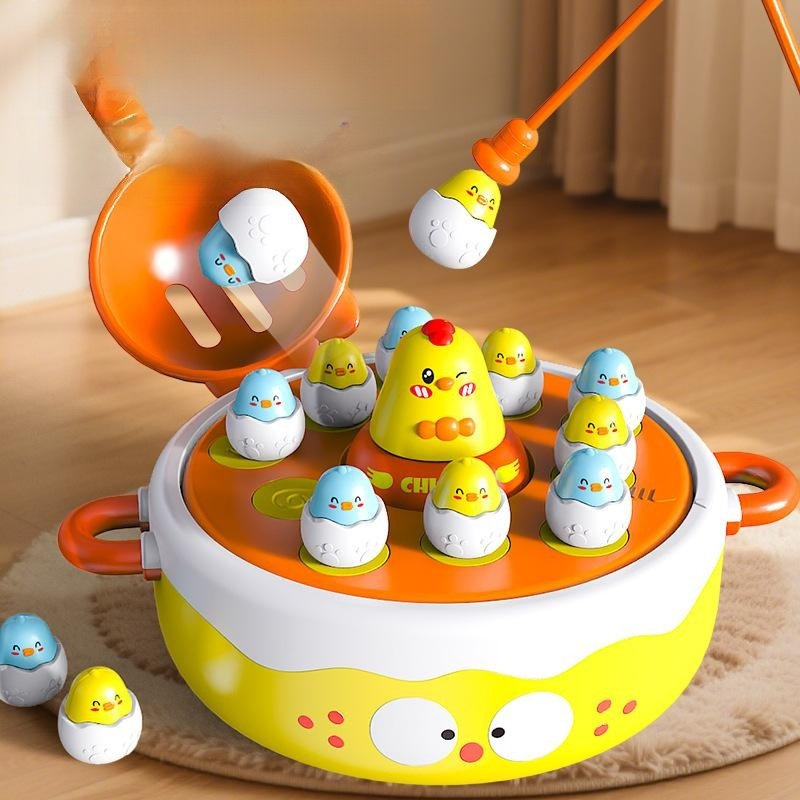 Bouncing Chick Diaoyutai Parent-Child Interactive Puzzle Toy
