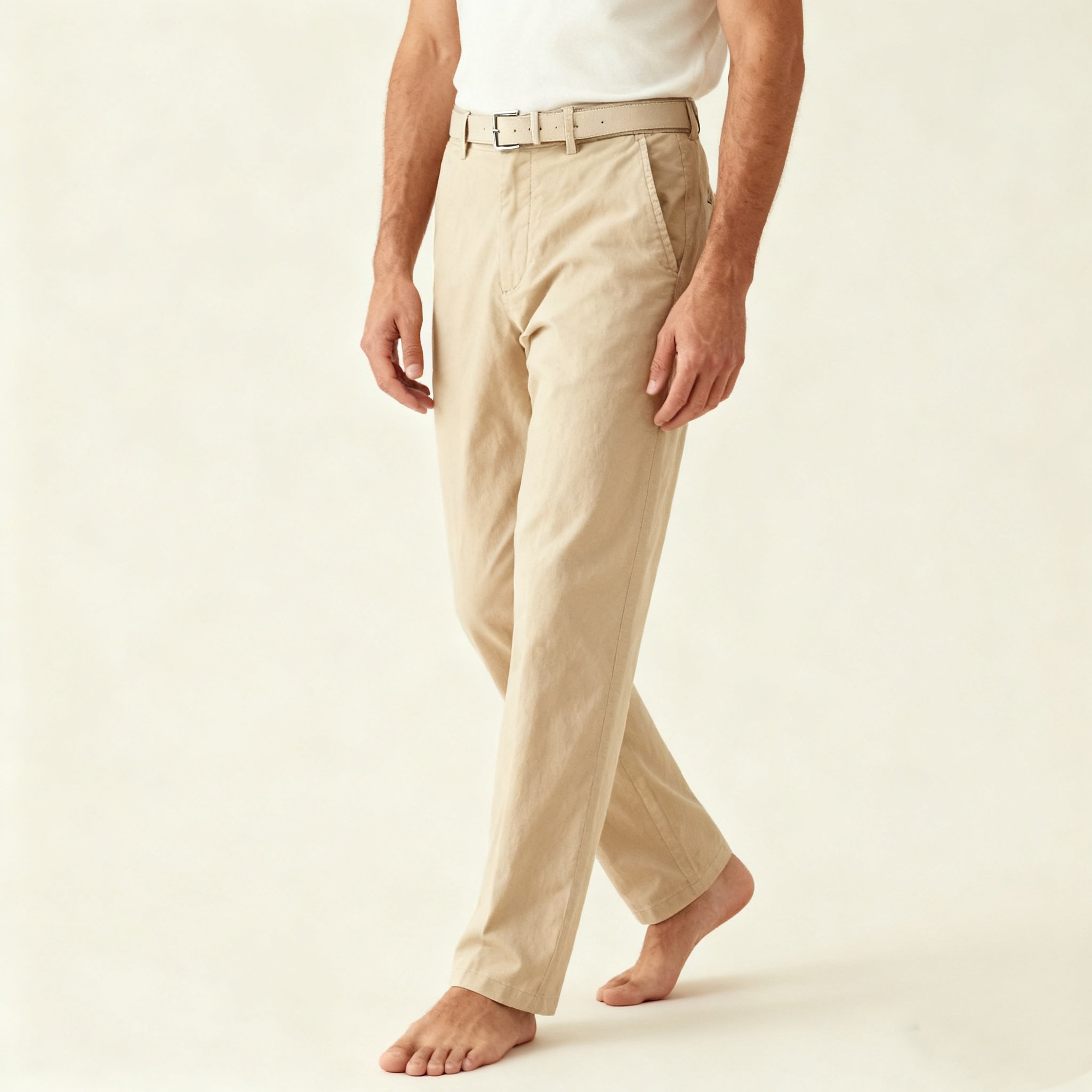 스타일리시한 남성용 바지 전체 이미지