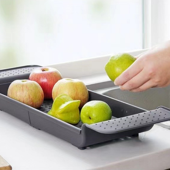 다기능 확장형 욕실 수납 선반