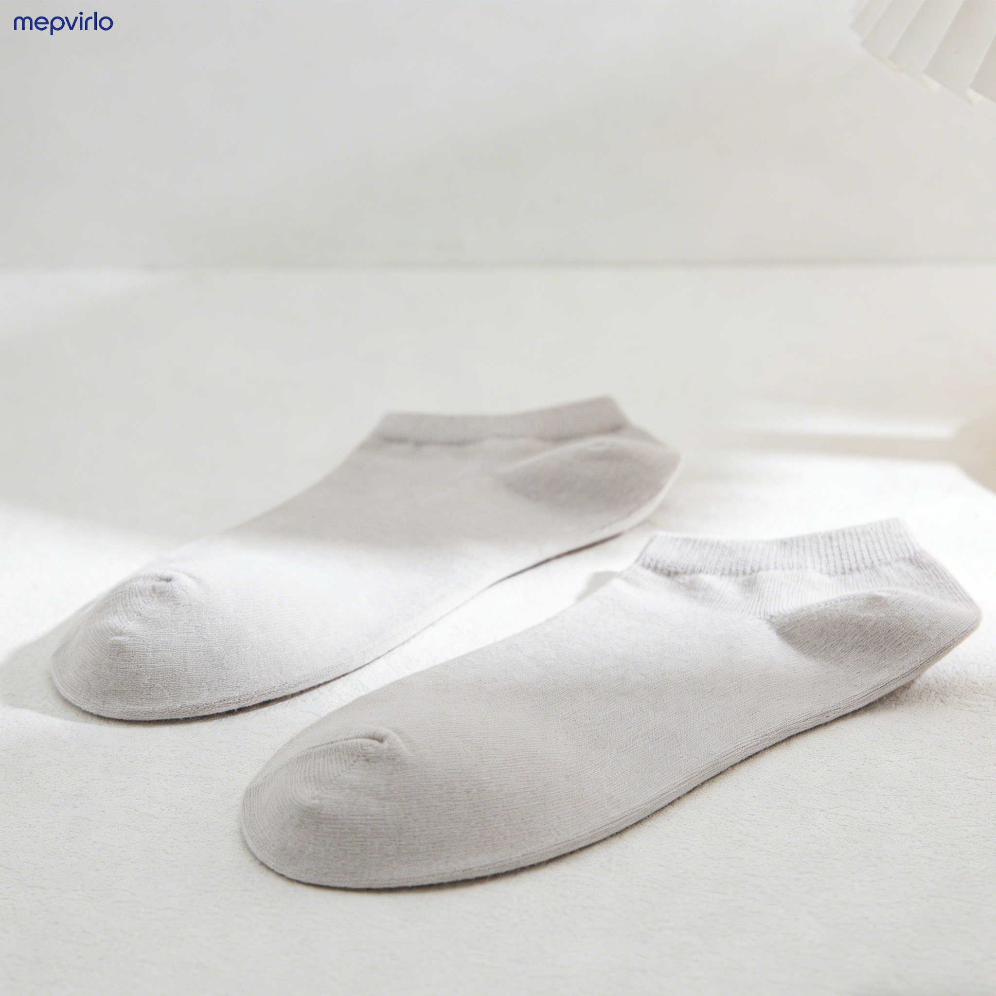 연회색 발목 양말 (5켤레)