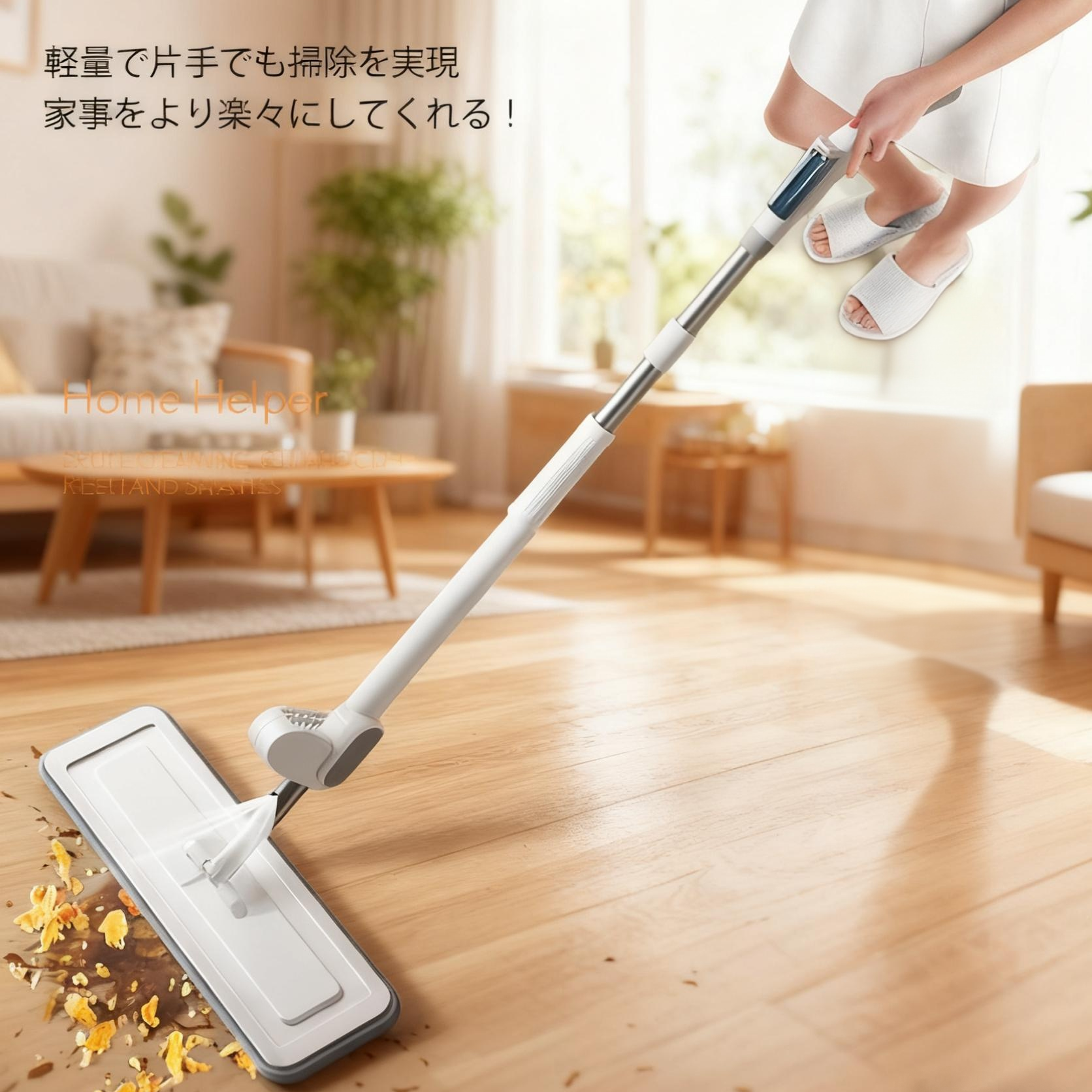 マイクロファイバーモップ