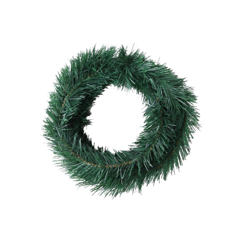 Christmas rattan decorations