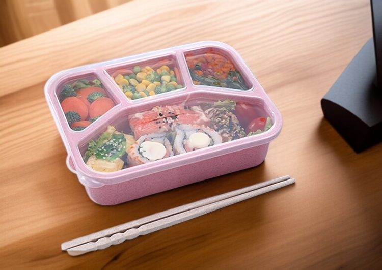 도시락의 다양한 색상 옵션