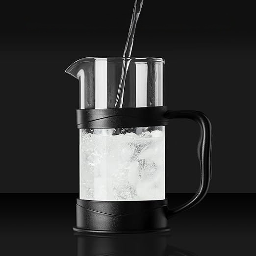Handpress Kaffeekanne mit Edelstahlfilter