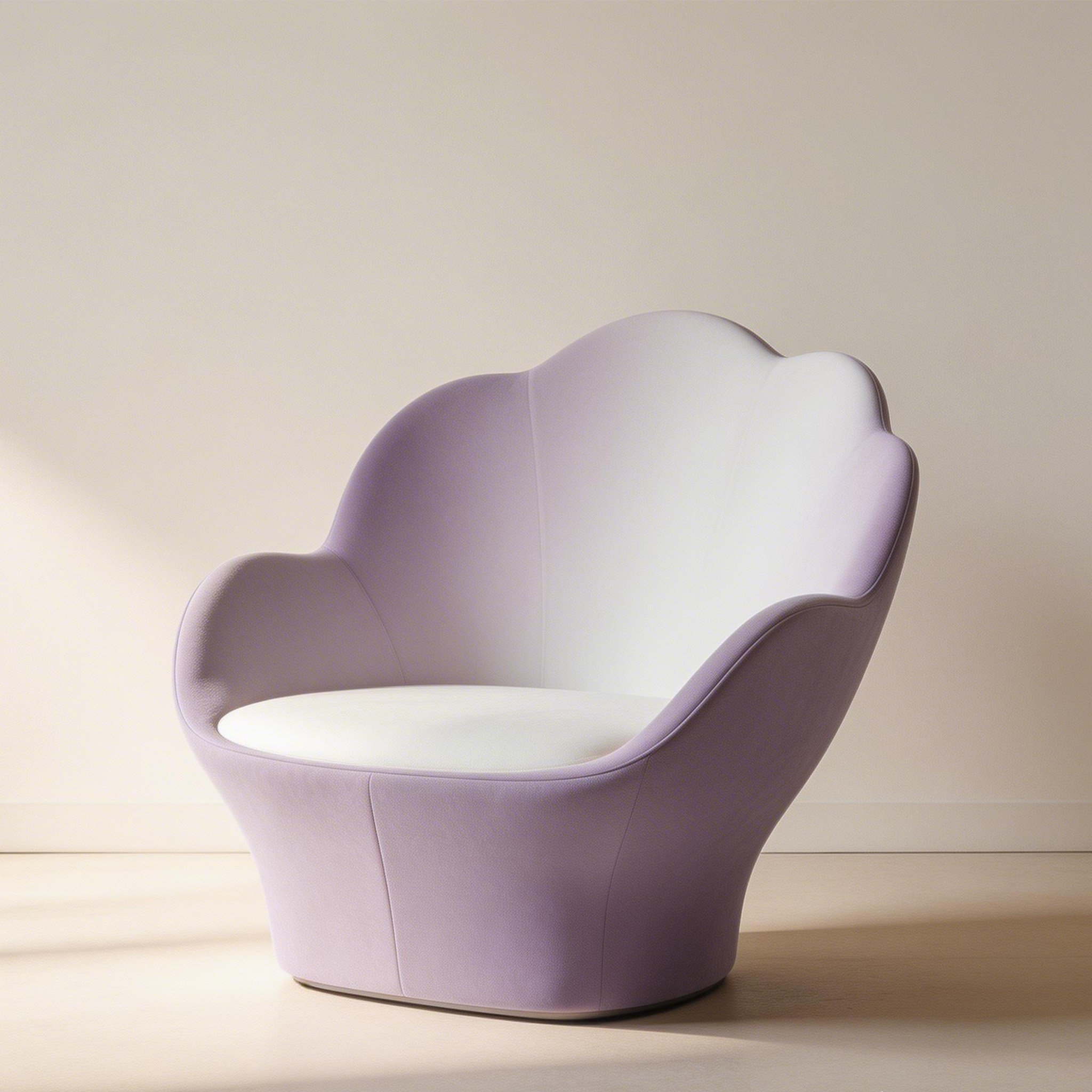 꽃 모양 1인용 소파 의자