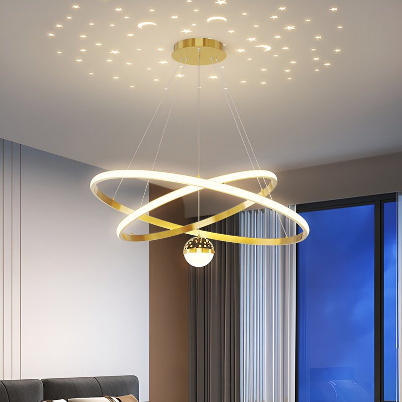 Lámpara colgante LED de forma esférica