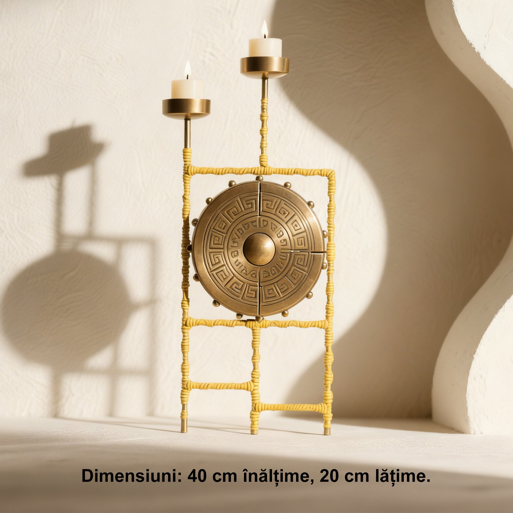 Suport de lumânare elegant pentru decor interior