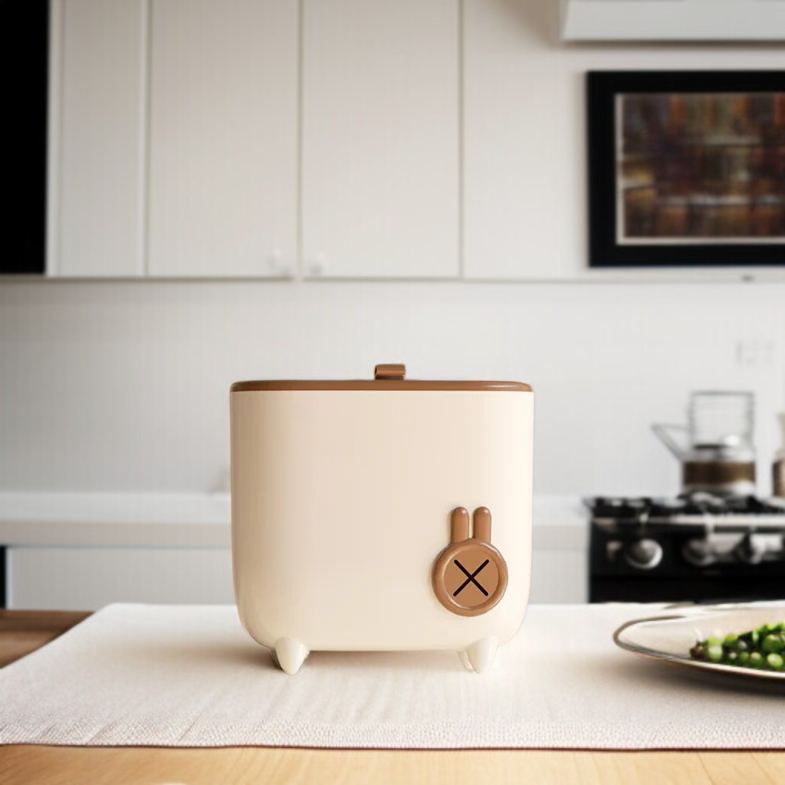 家庭用壁掛けゴミ箱キッチントイレキャビネットドア付き収納バケツ壁掛けゴミ箱蓋付きキッチン廃棄物バケツ