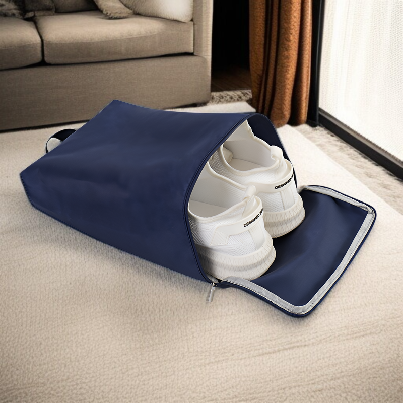 シューズバッグ ポータブル収納バッグ 旅行用ポータブル収納バッグ シューズバッグ ダストバッグ シューズカバー 大容量 スポーツシューズバッグ