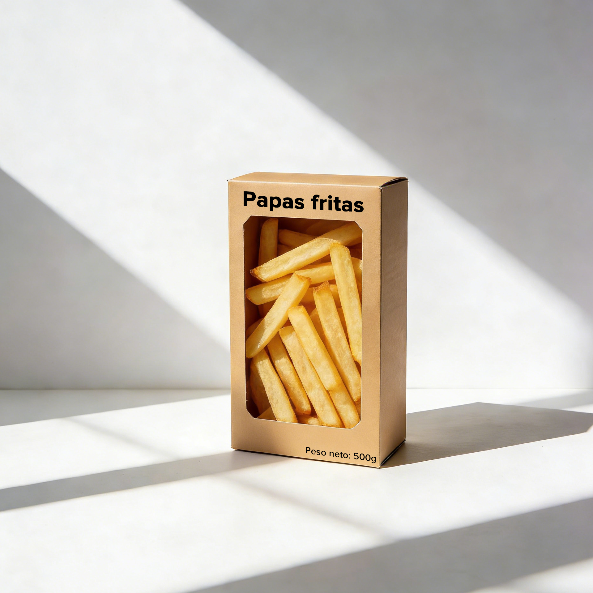 Papas fritas (paquete de 3 cajas)