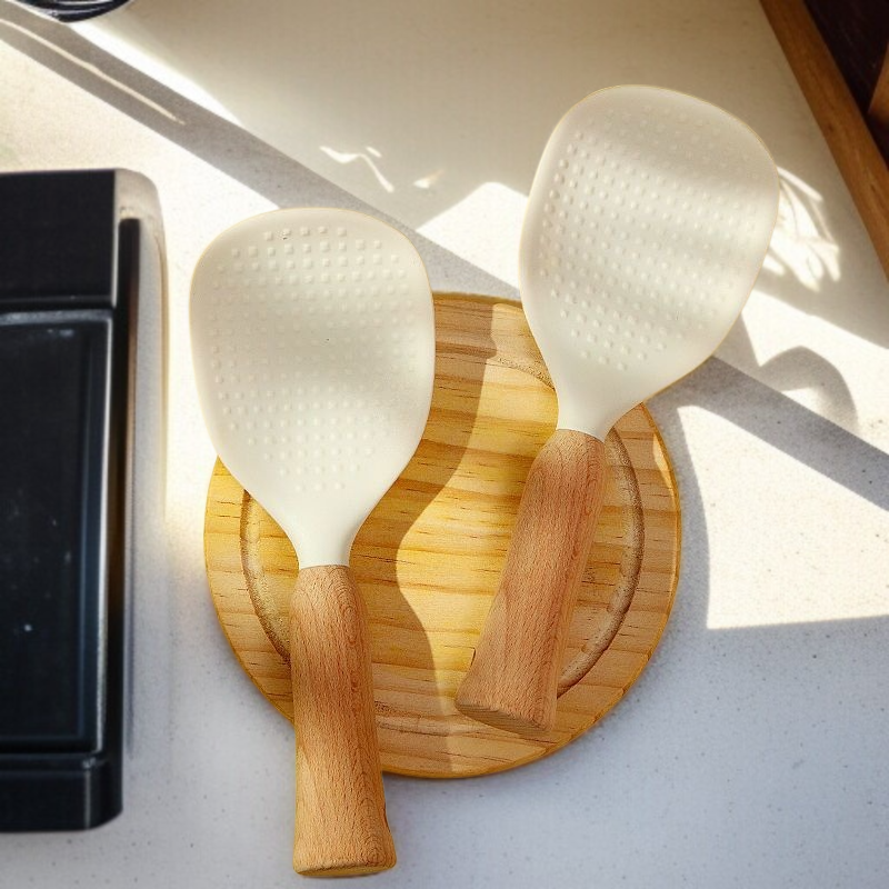 식품용 논스틱 실리콘 밥주걱 가정용주걱 밥솥 전용주걱