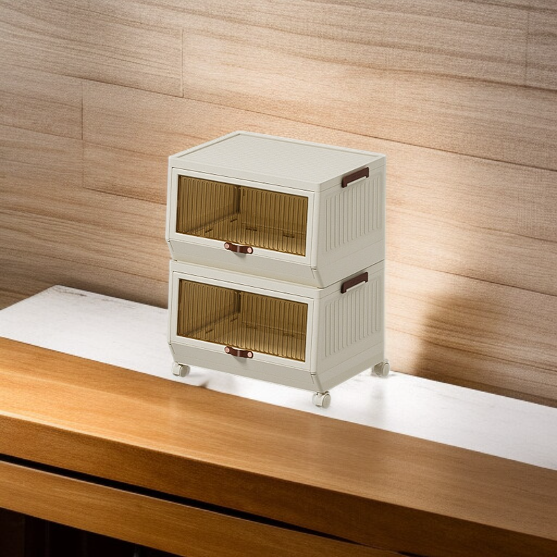 모던 인테리어와 어울리는 플립탑 수납장