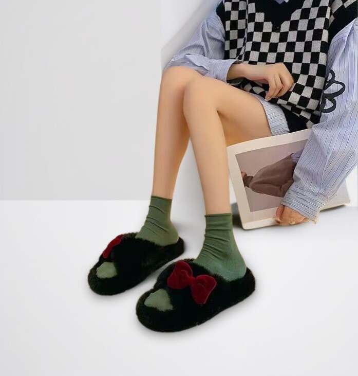 Detail podrážky kancelářských pantoflí