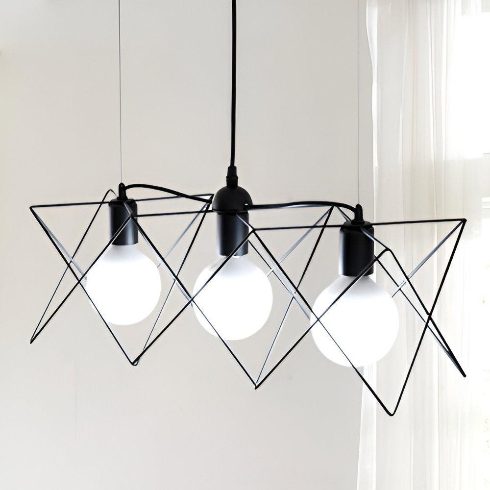 レトロ工業風メタルペンダントライト