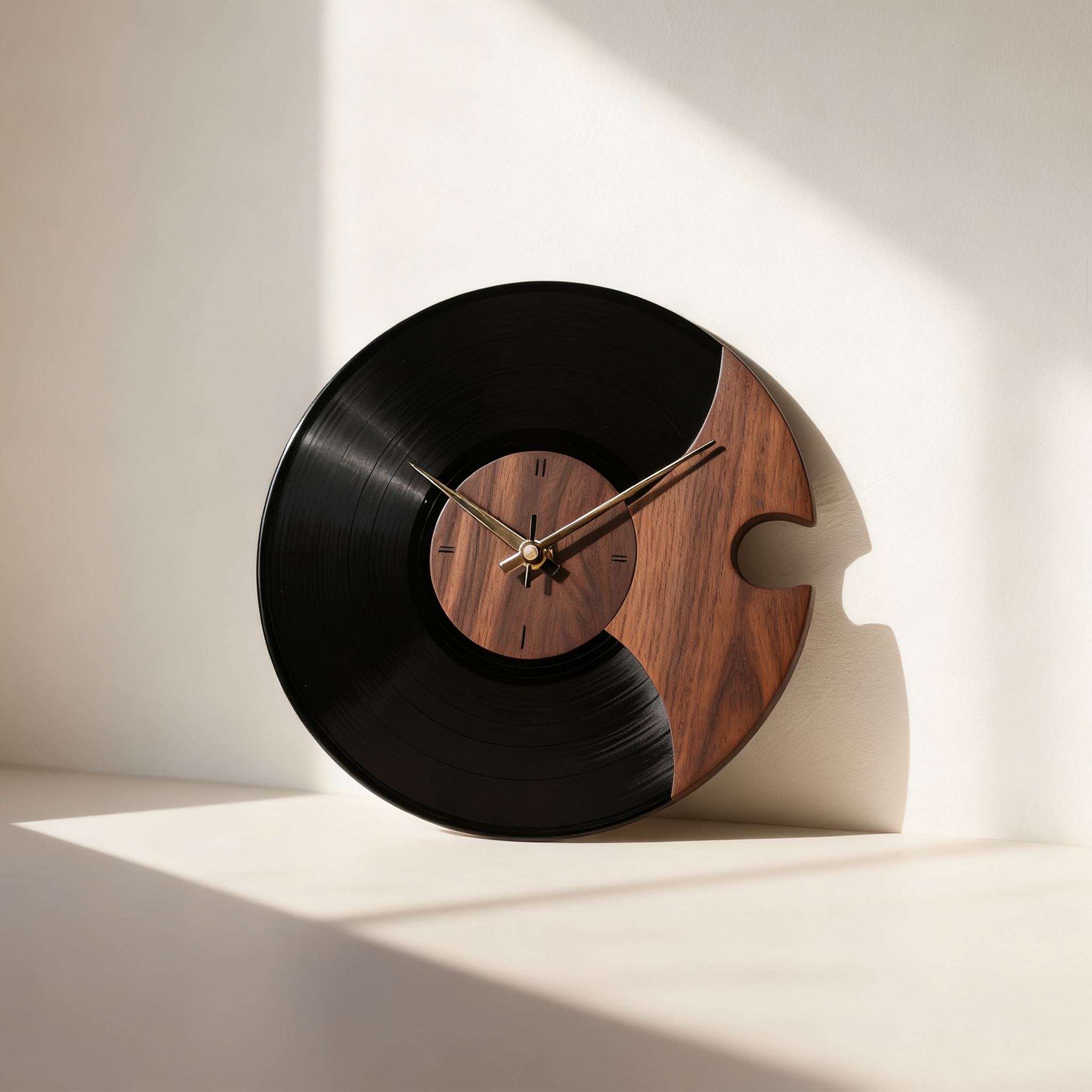 레트로 음반 벽시계 인테리어 소품