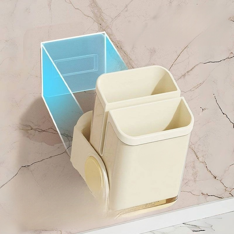 筷子收納盒墻上壁掛免打孔