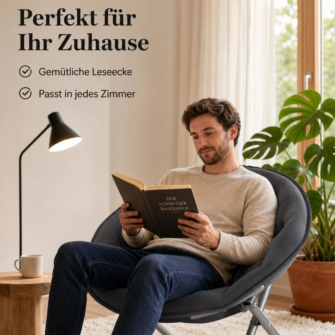 Fauler Klapp-Mondstuhl