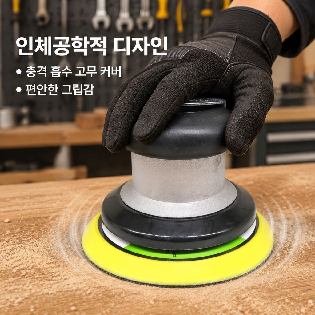 공압 폴리싱 머신
