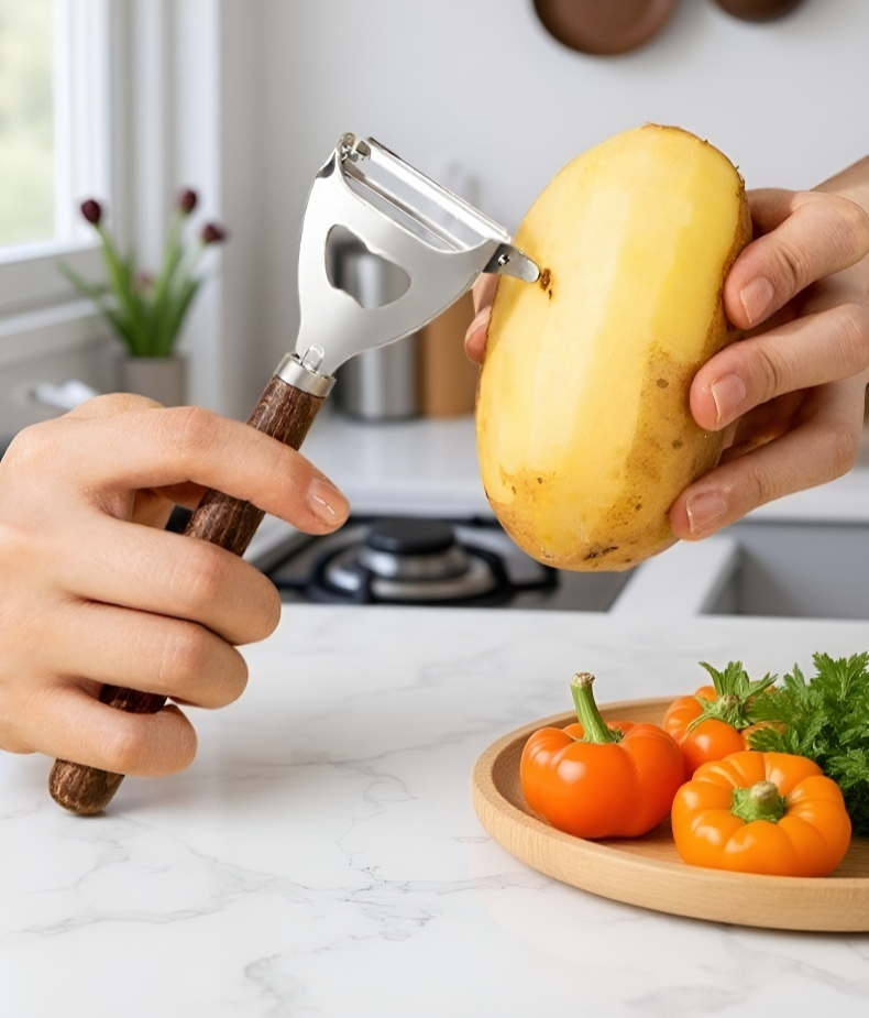 당근 껍질 벗기기용 스테인리스 필러