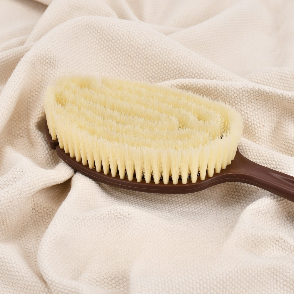 彎曲棕毛手掌乾刷浴刷