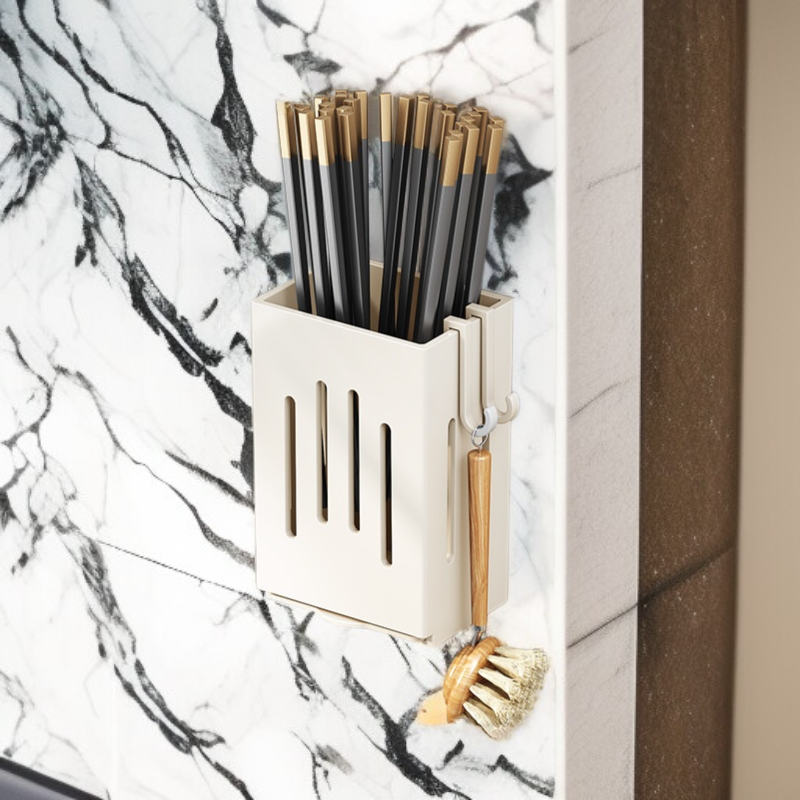 벽걸이형 젓가락 보관 및 물기 제거대